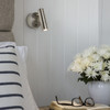 Enna Surface LED Wall Reading Light Right Bedside Installation