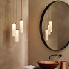 Kyoto LED Pendant in Matt Nickel Bathroom Wall Light IP44