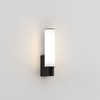 Kyoto LED in Matt Black Bathroom Wall Light IP44