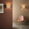 Park Lane Grande in Matt Nickel Wall Light E27