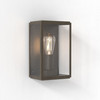 Homefield 160 in Bronze Modern Lantern Wall Light