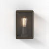 Homefield 160 in Bronze Modern Lantern Wall Light