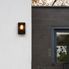 Homefield 160 in Bronze Modern Lantern Wall Light