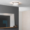 Mashiko 300 Round in Polished Chrome Bathroom Ceiling Light IP44