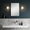 Cube in Polished Chrome Bathroom Wall Light