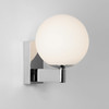 Sagara Bathroom Wall Light with Sphere Shaped with Polished Chrome Base
