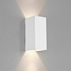 Parma 210 LED Up and Down Wall Light in Plaster, Astro Plaster Lighting