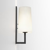 Riva 350 in Matt Black Bathroom Wall Light