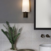 Riva 350 in Matt Black Bathroom Wall Light