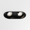 Minima Round Twin Adjustable Downlight. Astro Downlights