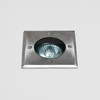 Gramos Square in Brushed Stainless Steel Outdoor Ground Light IP65