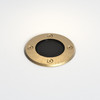 Gramos Round in Solid Brass Outdoor Ground Light IP65