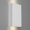 Pella 190 in Plaster Indoor Wall Up and Down Light