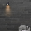 Mast Light in Textured Black Downward Exterior Wall IP65