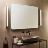 Sparta 600 LED Bathroom Mirror Light in Polished Chrome Mirror Sides Installation, Astro Bathroom Lighting