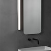 Sparta 600 LED Bathroom Mirror Light in Polished Chrome One Side of the Mirror Installation.Astro Bathroom Lighting