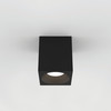 Kos Square 140 LED in Textured Black - 1326070 Extended Fixed Downlight IP65