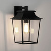 Richmond Wall Lantern Light 254 in Textured Black, Astro Wall Lights