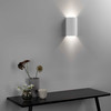 Serifos 220 in Plaster Wall Light,  Astro Up and down lights