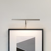 Mondrian 400 Frame Mounted LED in Matt Nickel