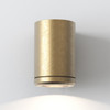 Jura Single in Solid Brass Wall Exterior Spotlight IP44