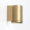 Jura Single in Solid Brass Wall Exterior Spotlight IP44