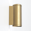Astro Jura Twin in Solid Brass wall washer light