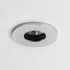 Obscura Round Bathroom Downlight IP65, Switched Off, Astro Lighting