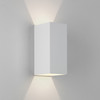 Kinzo 210 LED in Textured White - 1398035 Indoor Wall Up and DownLight