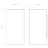 Yuma 240 LED Up and Down Interior Light Technical Drawing