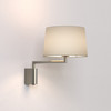 Telegraph Swing Reading Wall Light with Putty Shade, Astro Reading Light