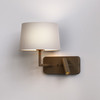 Side by Side Grande USB in Bronze Wall Reading Light