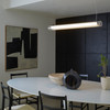 io Pendant 1000 in Matt Black Hashira Vertical Bar Light