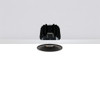 6W LED Mini Downlight in Black - Fire Rated, Dimmable CCT, IP65