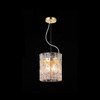 Modern Pendant Light Melting Ice Glass Shade Effect E14. Interior Lighting Ideas.