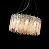 Crystal Glass Feather Chandelier Shade only Image