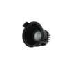 Fixed Deep Recessed Downlight Black