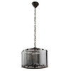 Clooney 4 light pendant lamps switched off 