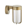 Gold Wall Light Switched Off