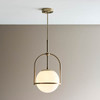 Opal Glass Single Pendant Light