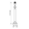 Table Lamp Base Technical Drawing