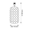Bobble Table Lamp Base Technical Drawing