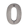 76mm Screw Fix Numeral in Rustic Pewter
