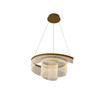 LED Spiral Pendant Light