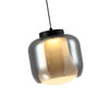 LED Pendant Light  Smoky Opal Shade