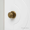 Aydon Door Knob on Rose