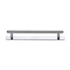 Knurled Cabinet Pull Handle with Plate