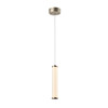 Silver Coffee LED Pendant Light On
