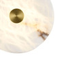 Alabaster Stone Wall Light On Close Up