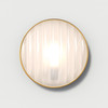 Montreal Round 300 Coastal - PVD Brushed Brass